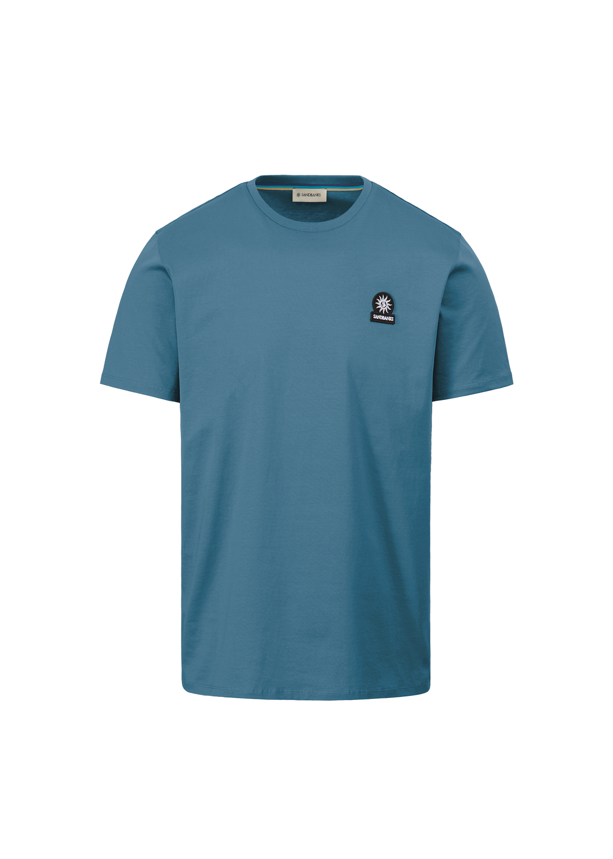 Sandbanks Badge Logo T-Shirt - Teal - Sandbanks