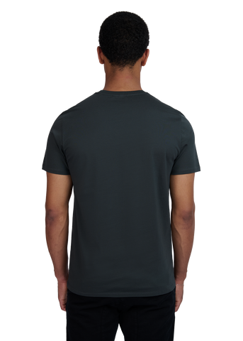 Sandbanks Rubberised Badge Logo T-Shirt - Anthracite