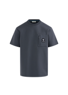 Zip Pocket Interlock T-Shirt - Anthracite