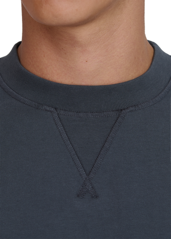 Sandbanks Double Jersey Collegiate T-Shirt - Anthracite