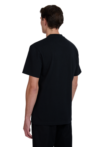 Sandbanks Double Jersey Collegiate T-Shirt - Black
