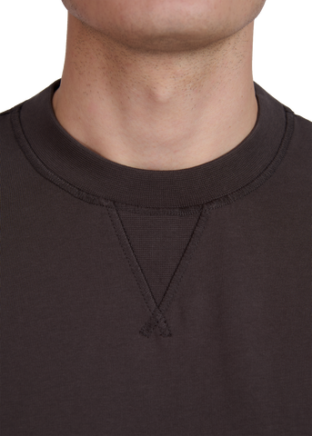 Sandbanks Double Jersey Collegiate T-Shirt - Brown