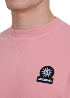 Sandbanks Double Jersey Collegiate T-Shirt - Dusty Pink