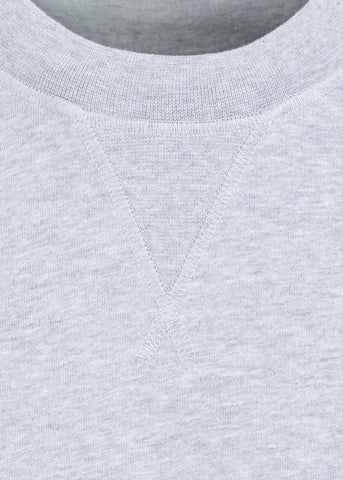 Sandbanks Double Jersey Collegiate T-Shirt - Grey Marl