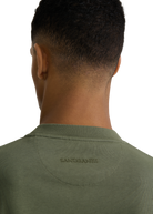 Double Jersey Collegiate T-Shirt - Olive
