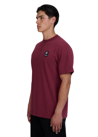 Sandbanks Double Jersey Collegiate T-Shirt - Port