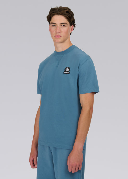 Sandbanks Double Jersey Collegiate T-Shirt - Teal