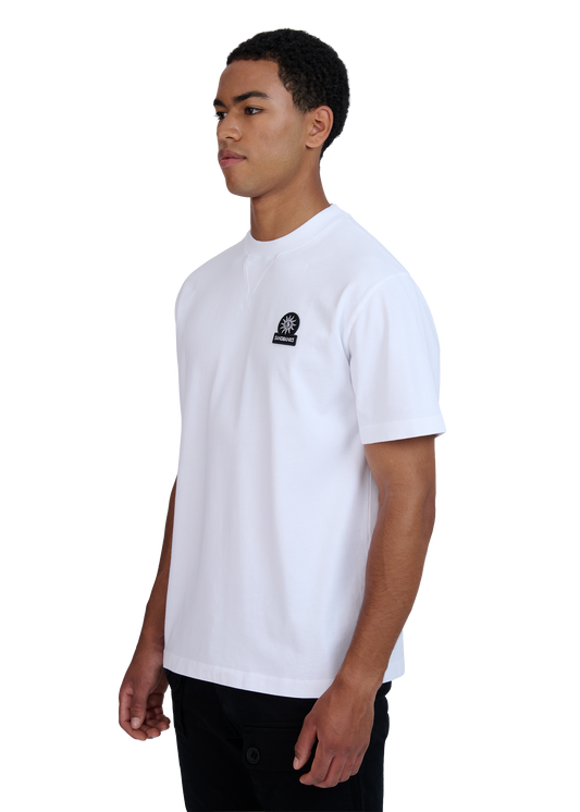 Sandbanks Double Jersey Collegiate T-Shirt - White