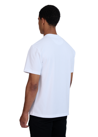Sandbanks Double Jersey Collegiate T-Shirt - White