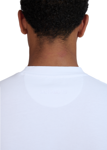 Sandbanks Double Jersey Collegiate T-Shirt - White