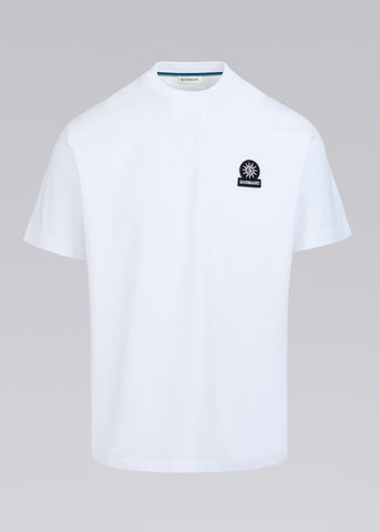Sandbanks Double Jersey Collegiate T-Shirt - White