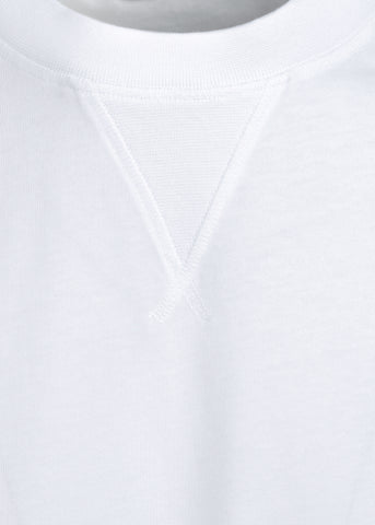 Sandbanks Double Jersey Collegiate T-Shirt - White