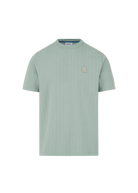 Panel Piped T-Shirt - Sage