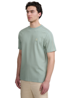Panel Piped T-Shirt - Sage