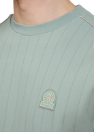 Panel Piped T-Shirt - Sage