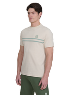 Double Stripe T-Shirt - Stone