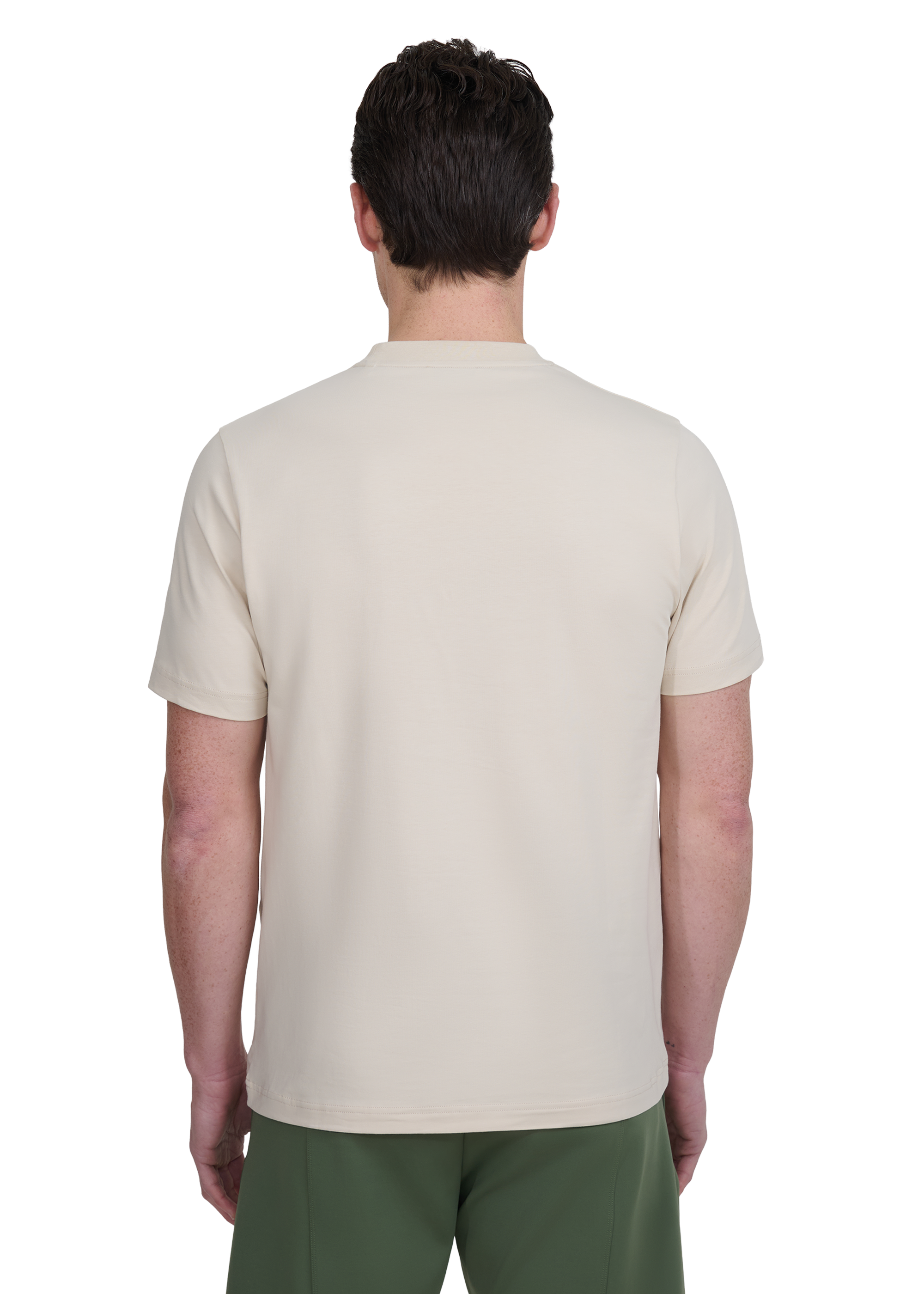 Double Stripe T-Shirt - Stone
