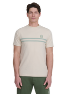 Double Stripe T-Shirt - Stone