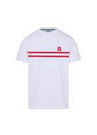 Double Stripe T-Shirt - White