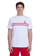Double Stripe T-Shirt - White