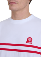 Double Stripe T-Shirt - White