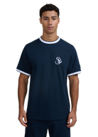 Sandbanks SB Ringer T-Shirt - Navy