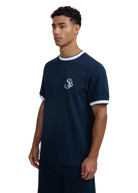 Sandbanks SB Ringer T-Shirt - Navy