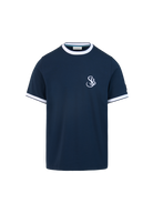 Sandbanks SB Ringer T-Shirt - Navy