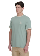 Sandbanks SB Ringer T-Shirt - Sage