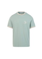 Sandbanks SB Ringer T-Shirt - Sage