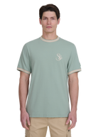 Sandbanks SB Ringer T-Shirt - Sage