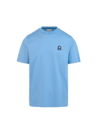 Sandbanks Side Stripe T-Shirt - Dusty Blue