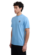 Sandbanks Side Stripe T-Shirt - Dusty Blue
