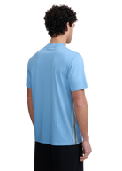 Sandbanks Side Stripe T-Shirt - Dusty Blue