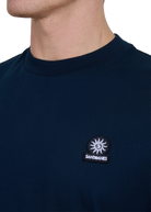 Sandbanks Side Stripe T-Shirt - Navy