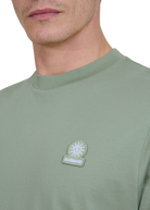 Sandbanks Side Stripe T-Shirt- Sage