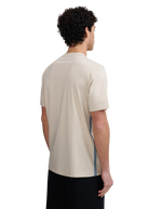 Sandbanks Side Stripe T-Shirt - Stone