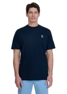 Sandbanks Side Stripe T-Shirt - Navy