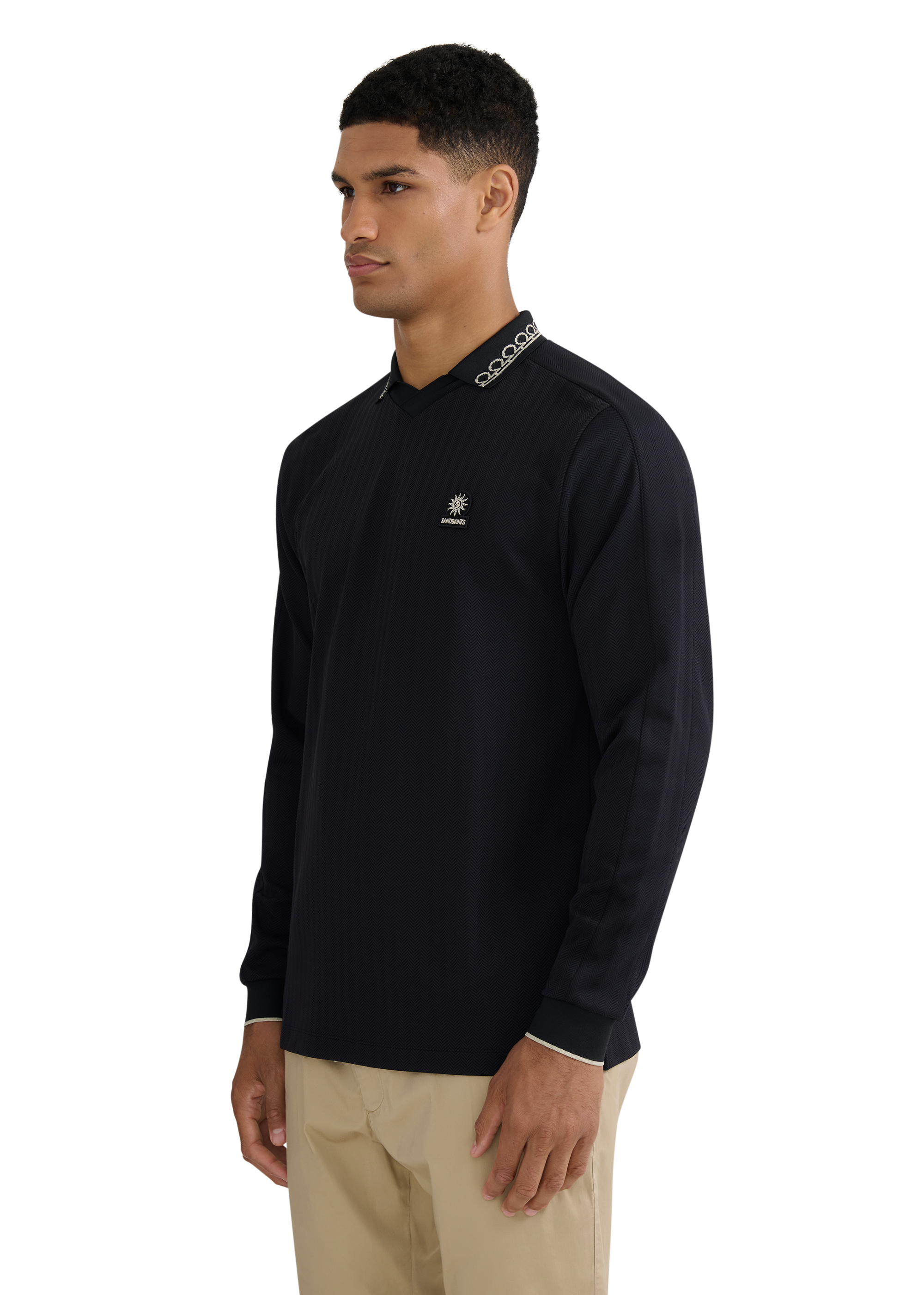 LS Football T-Shirt - Black