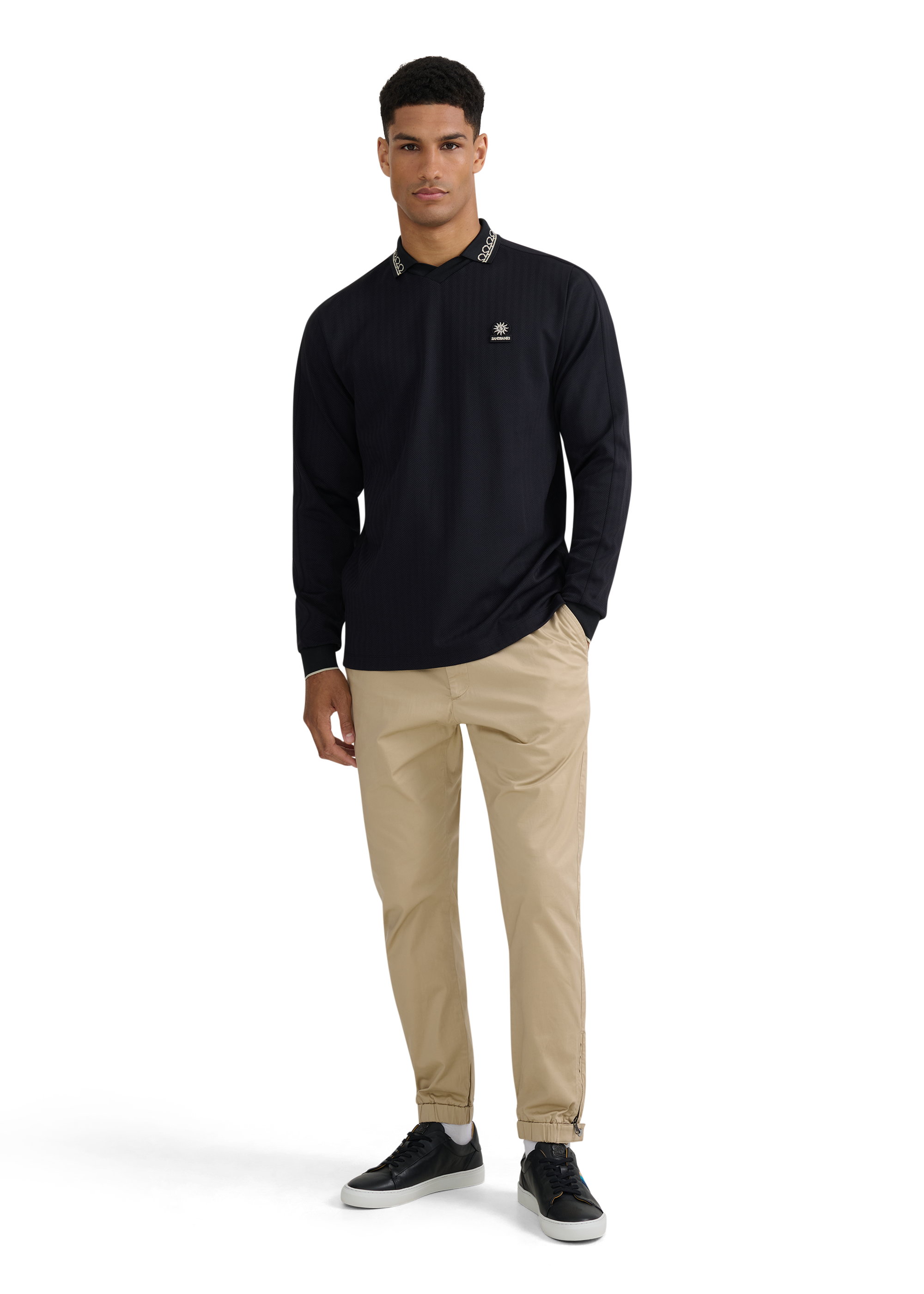 LS Football T-Shirt - Black