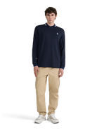 LS Football T-Shirt - Navy