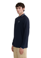 LS Football T-Shirt - Navy