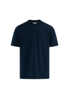 SB Logo Cotton T-Shirt - Navy