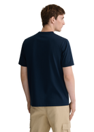 SB Logo Cotton T-Shirt - Navy