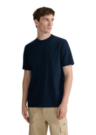 SB Logo Cotton T-Shirt - Navy