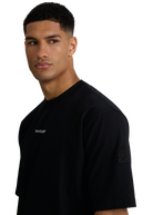 Sandbanks Boxy Fit T-Shirt - Black
