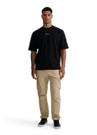 Sandbanks Boxy Fit T-Shirt - Black