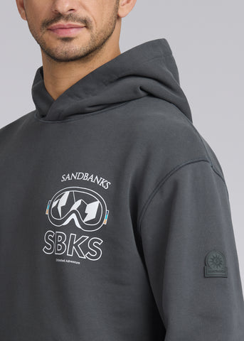 Sandbanks Unlimited Adventure Hoodie - Anthracite