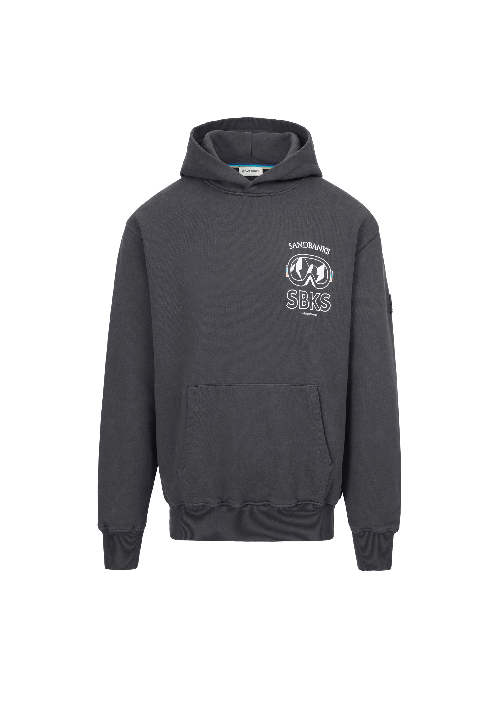 Sandbanks Unlimited Adventure Hoodie - Anthracite