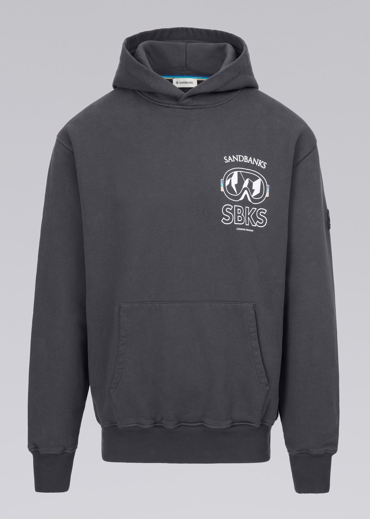 Sandbanks Unlimited Adventure Hoodie - Anthracite